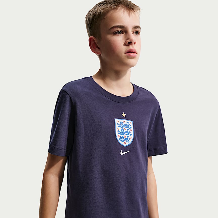 England x Palace Little Kids' Short-Sleeve Soccer Top. Nike.com